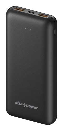 Powerbank AlzaPower Onyx 20000mAh Fast Charge + PD3.0 - fekete