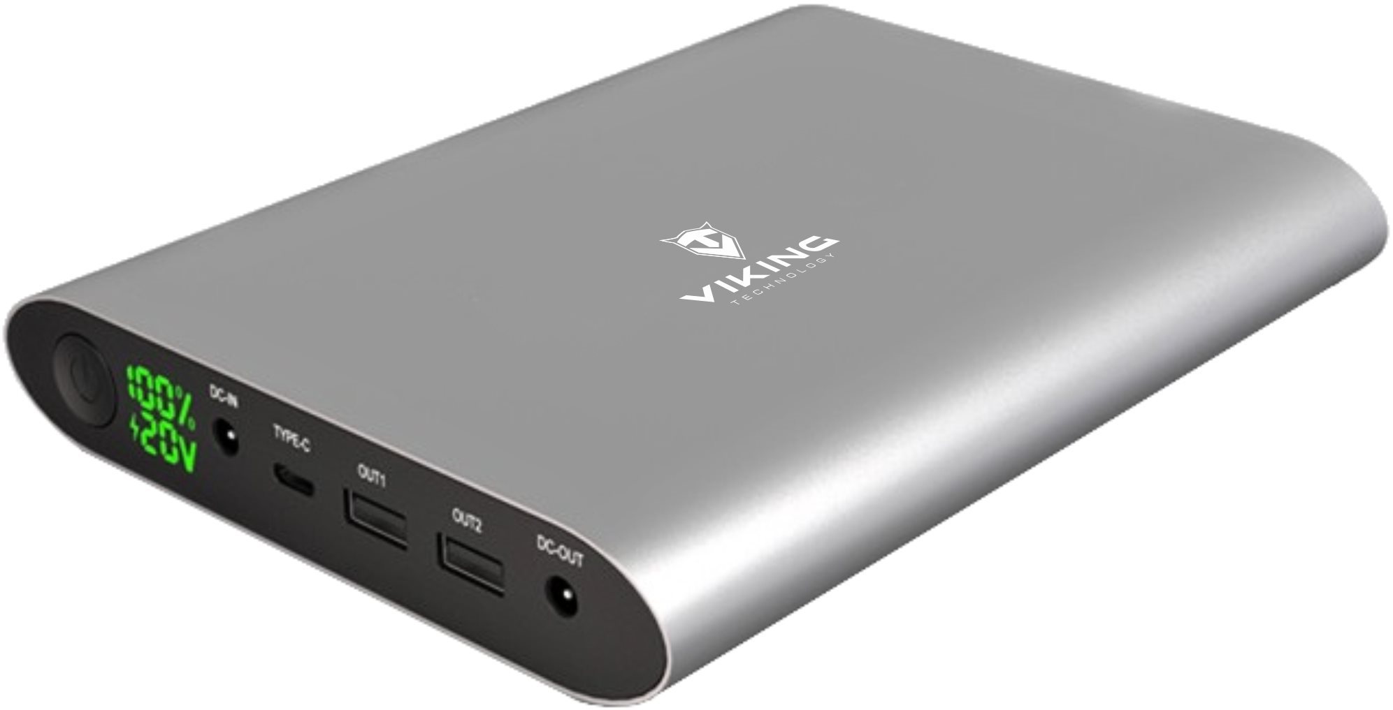 Powerbank Viking Smartech II 40000mAh szürke QC 3.0