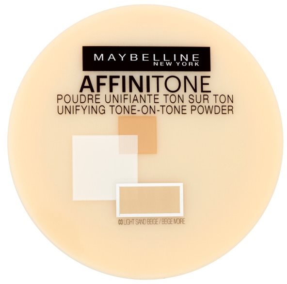 Púder MAYBELLINE NEW YORK Affinitone powder 03 Light