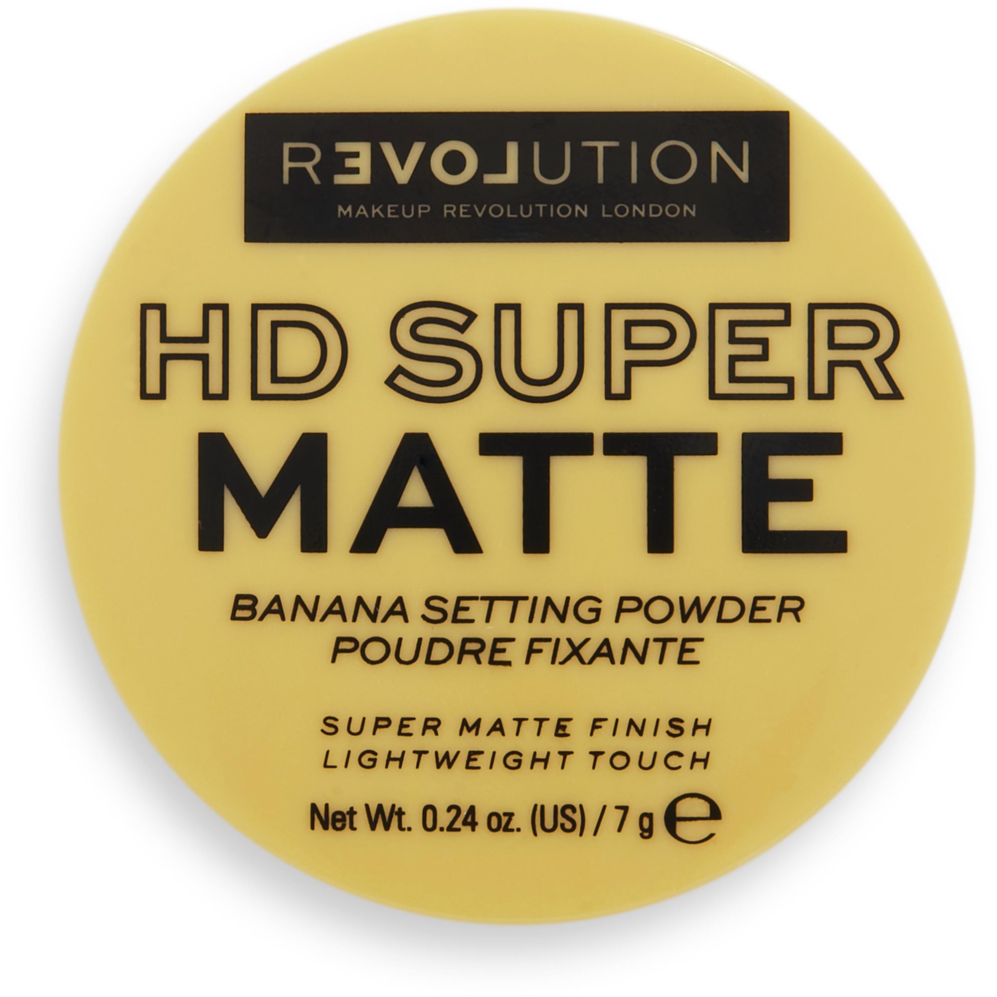 Púder REVOLUTION Relove HD Super Matte Banana Powder