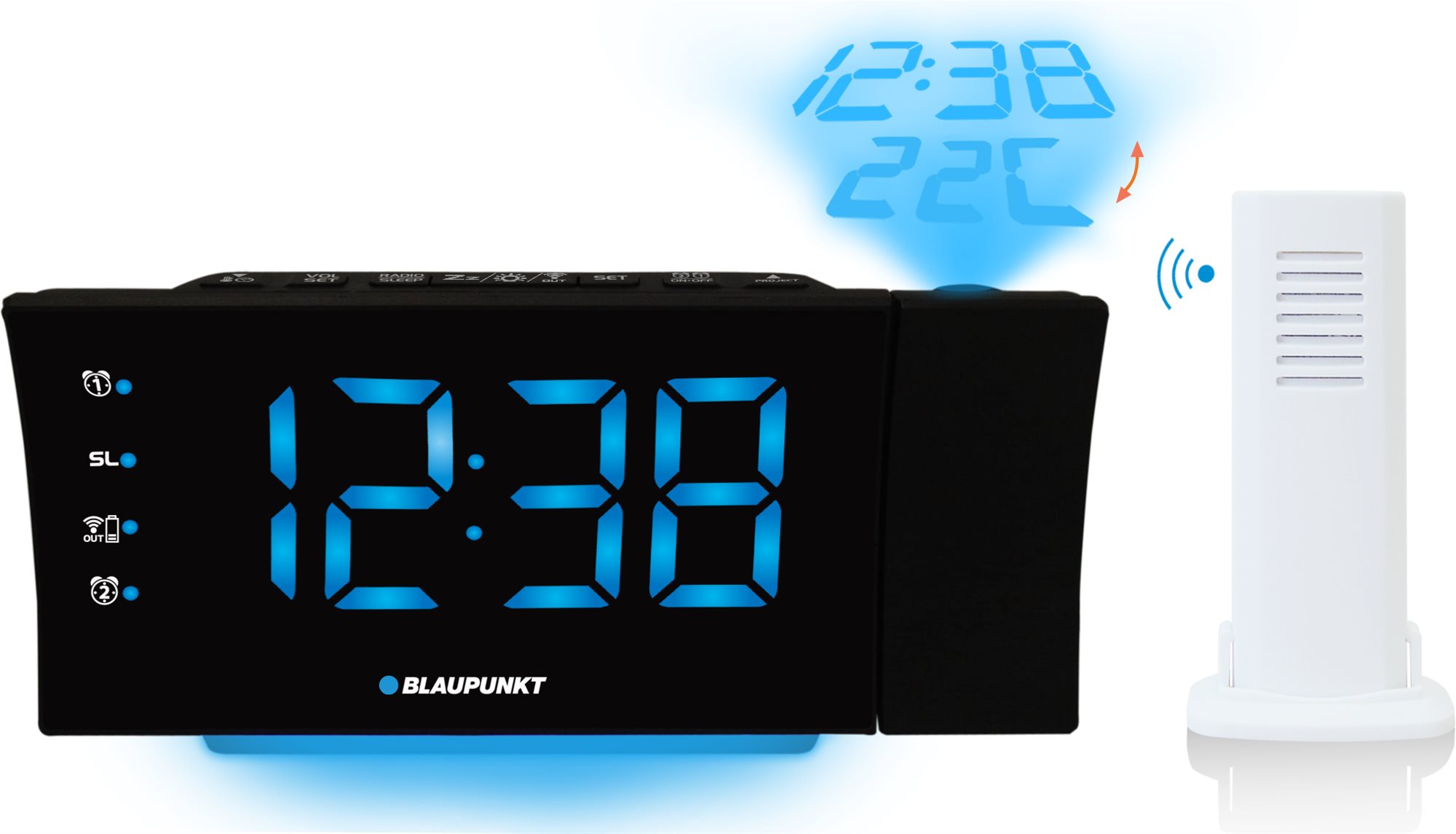 Rádiós ébresztőóra BLAUPUNKT CRP 81USB