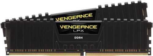 Rendszermemória Corsair 16GB KIT DDR4 3600MHz CL18 Vengeance LPX Black