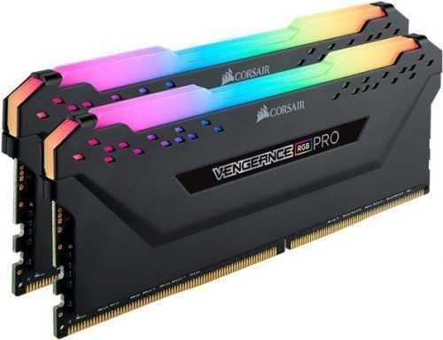 Rendszermemória Corsair 32GB KIT DDR4 3200MHz CL16 Vengeance RGB PRO - fekete