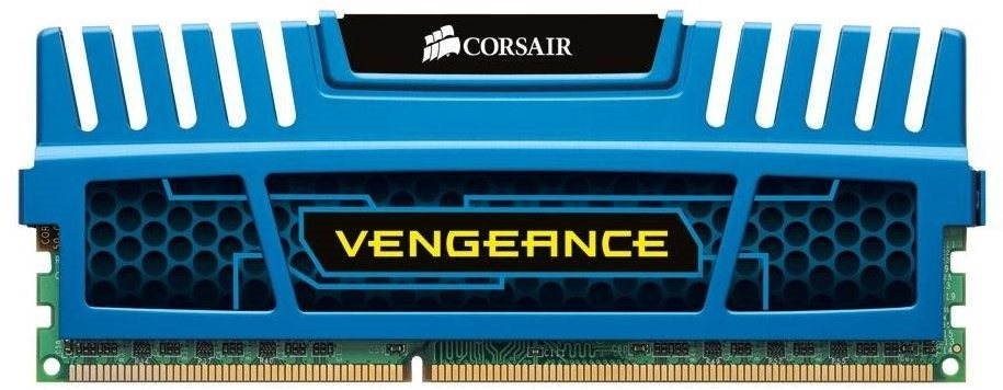 Rendszermemória Corsair 4GB DDR3 1600MHz CL9 Blue Vengeance