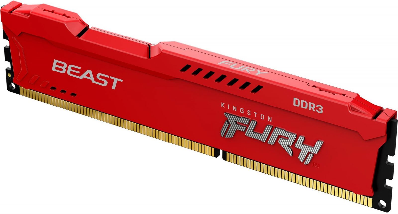 Rendszermemória Kingston FURY 8GB DDR3 1600MHz CL10 Beast Red