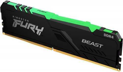 Rendszermemória Kingston FURY 8GB DDR4 3600MHz CL17 Beast RGB