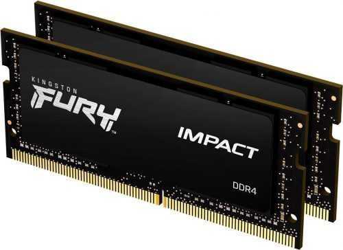 Rendszermemória Kingston FURY SO-DIMM 16GB KIT DDR4 3200MHz CL20 Impact