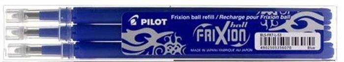 Rollertoll utántöltő PILOT Frixion 0.7/0.35mm kék - 3 db