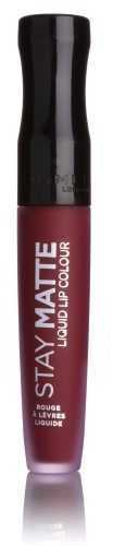 Rúzs RIMMEL LONDON Stay Matte Liquid Lip Colour 810 Plum This Show 5