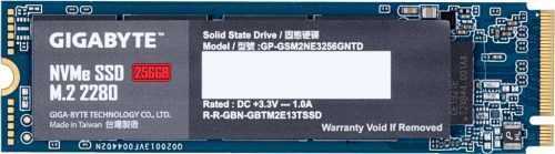 SSD meghajtó GIGABYTE NVMe 256GB SSD
