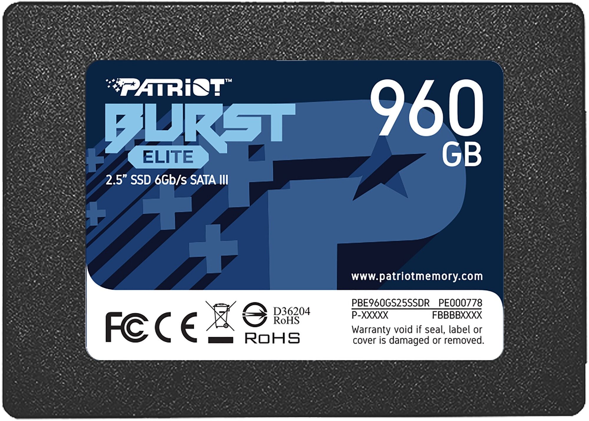 SSD meghajtó Patriot Burst Elite 960GB