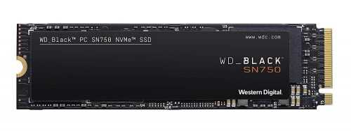 SSD meghajtó WD Black SN750 NVMe SSD 500GB