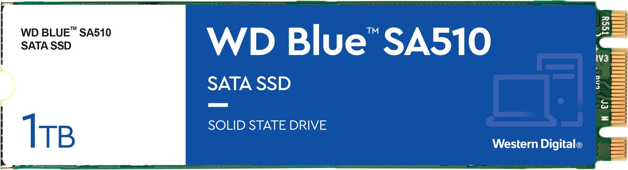 SSD meghajtó WD Blue SA510 SATA 1TB M.2