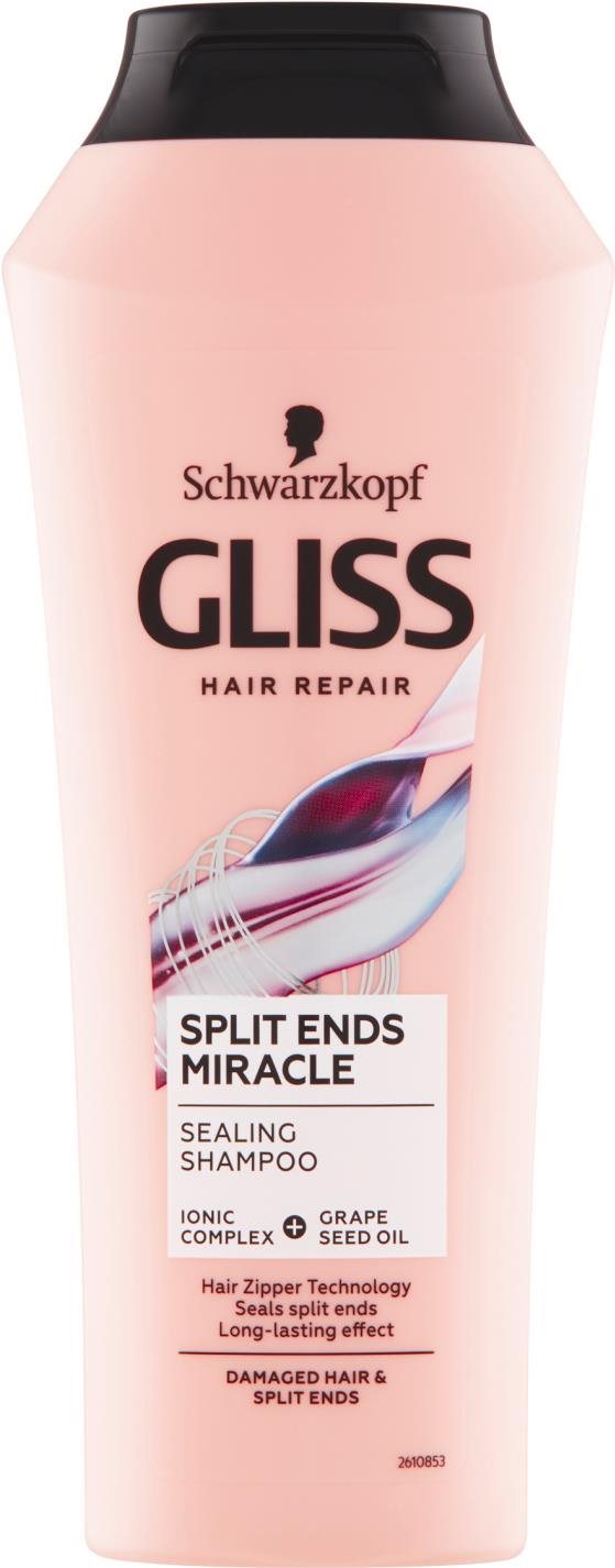 Sampon SCHWARZKOPF GLISS Split Ends Miracle Shampoo 250 ml