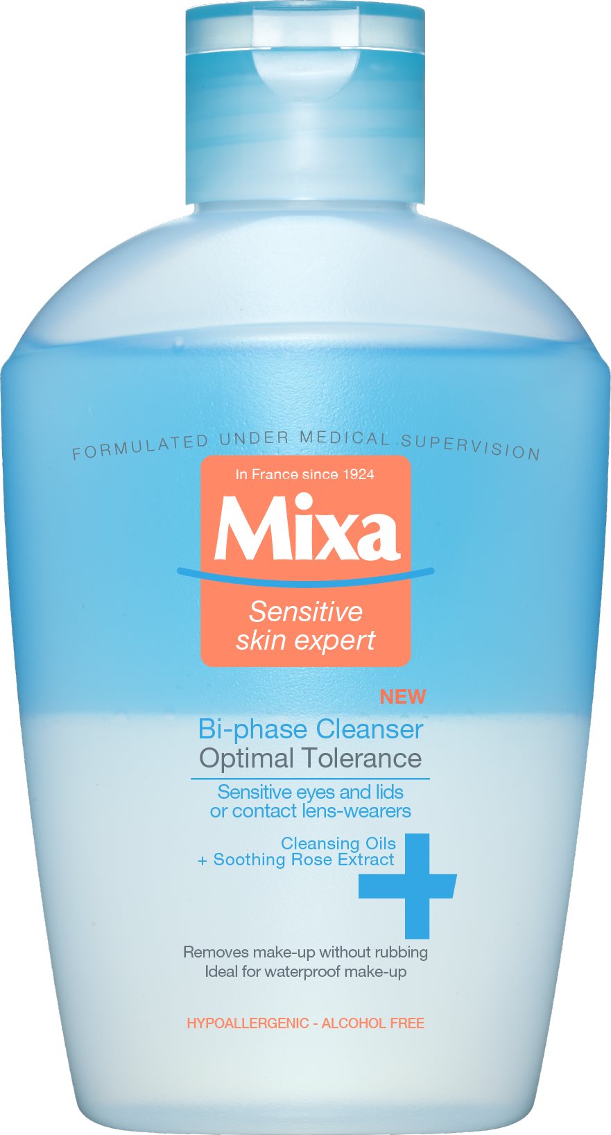 Sminklemosó MIXA Optimal Tolerance Bi-phase Cleanser 125 ml