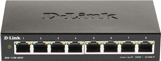 Switch D-Link DGS-1100-08V2