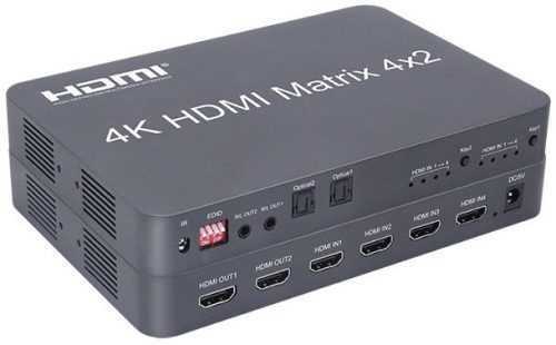 Switch PremiumCord HDMI matrix switch 4:2 hanggal