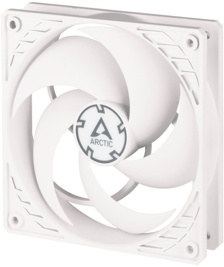 Számítógép ventilátor ARCTIC P12 PWM PST 120 mm White