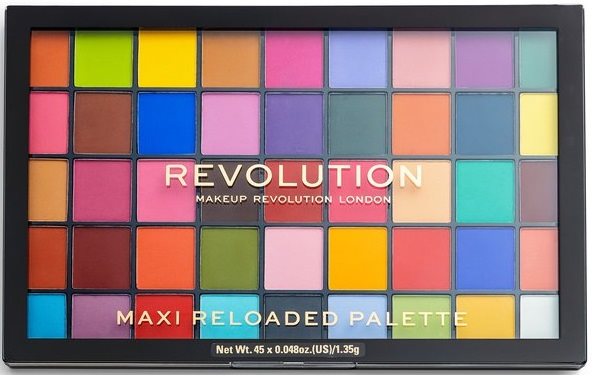 Szemfesték paletta REVOLUTION Maxi Reloaded Palette Monster Mattes 60
