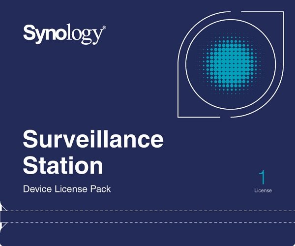 Szoftver Synology NAS Surveillance Station szoftverlicenc IP kamerához