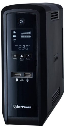 Szünetmentes tápegység CyberPower GreenPower PFC Sinewave UPS 1300VA/780W - SCHUKO