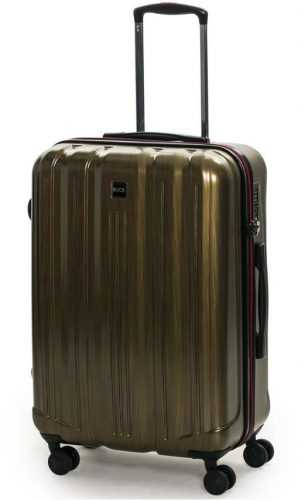 TSA záras bőrönd ROCK TR-0201 PC - arany M-es méret