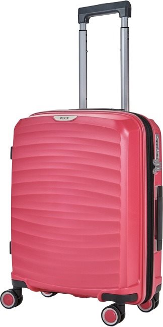 TSA záras bőrönd ROCK TR-0212 PP - rózsaszín