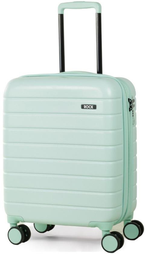 TSA záras bőrönd ROCK TR-0214 ABS - világoszöld
