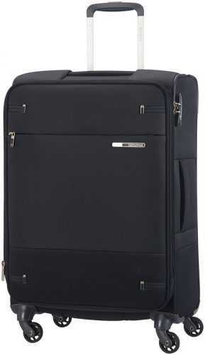 TSA záras bőrönd Samsonite BASE BOOST SPINNER 66/24 EXP BLACK