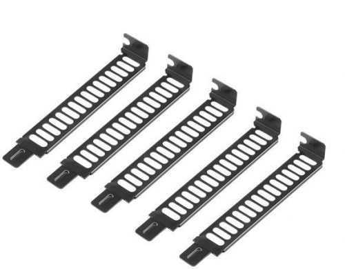 Takarólemez AKASA Steel Vented PCI Slot Cover Bracket 5pack