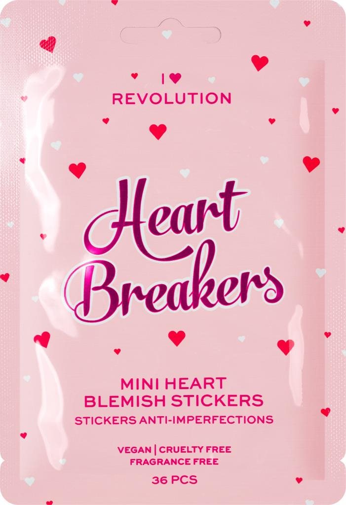 Tapasz I HEART REVOLUTION Mini Heartbreakers Spot Stickers 32 db