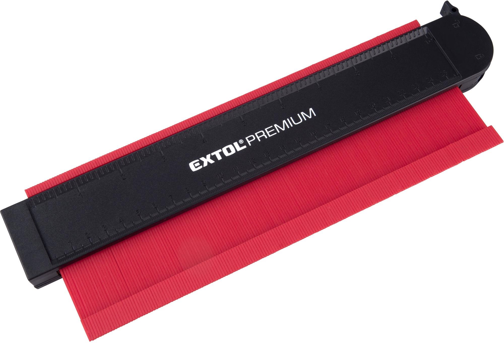 Tartozék EXTOL PREMIUM Profilmásoló sablon