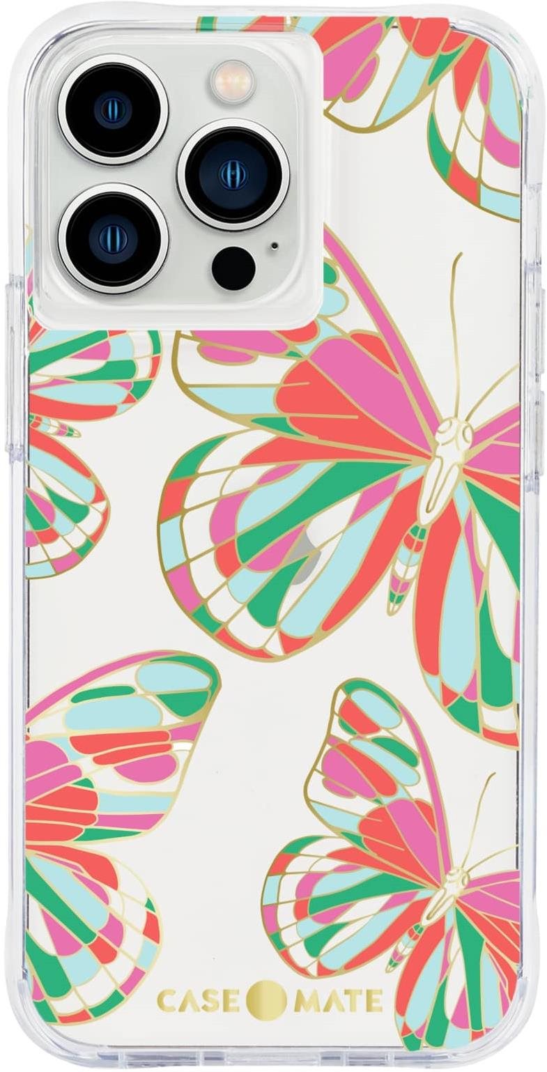 Telefon tok Case Mate iPhone 13 Pro Tough Print Butterflies tok