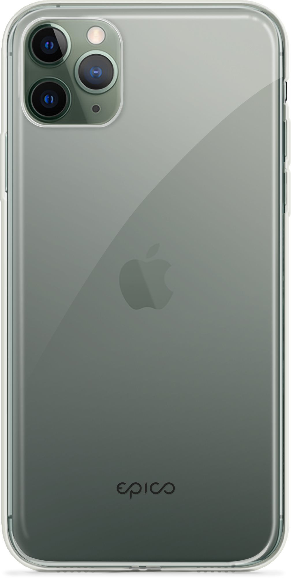 Telefon tok Epico Twiggy Gloss iPhone 11 PRO Max fehér átlátszó tok