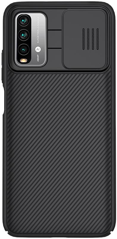 Telefon tok Nillkin CamShield Xiaomi Redmi 9T fekete tok