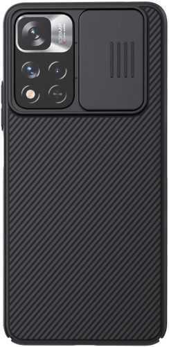 Telefon tok Nillkin CamShield Xiaomi Redmi Note 11 Pro/11 Pro+ 5G fekete tok
