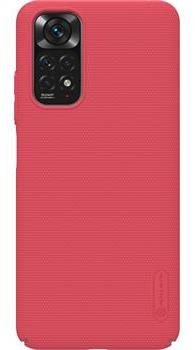 Telefon tok Nillkin Super Frosted Hátlap tok a Xiaomi Redmi Note 11/11S készülékhez Bright Red