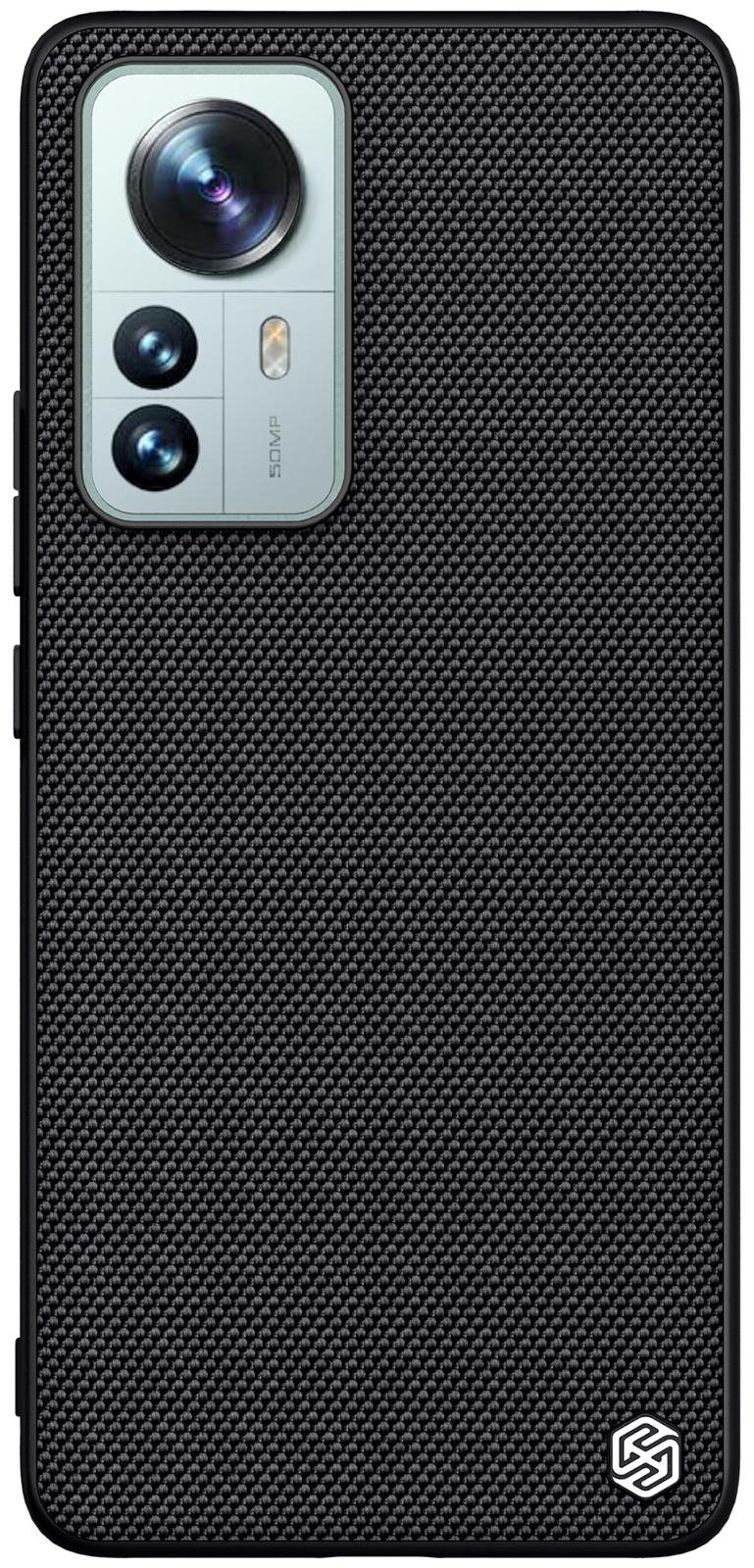 Telefon tok Nillkin Textured Hard Case a Xiaomi 12 Pro készülékhez Black