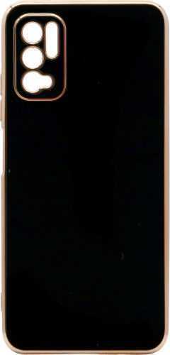 Telefon tok iWill Luxury Electroplating Phone Case a Xiaomi Redmi Note 10 5G készülékhez Black