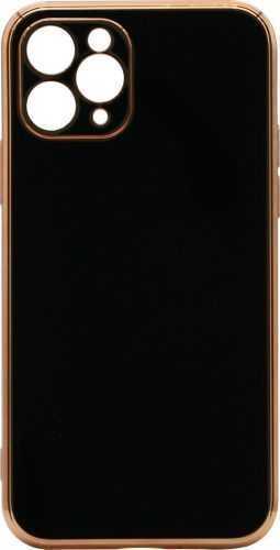 Telefon tok iWill Luxury Electroplating Phone Case az iPhone 12 Pro Max készülékhez Black