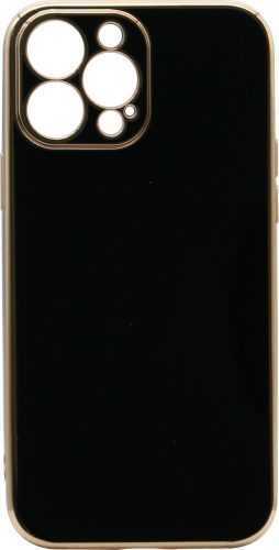 Telefon tok iWill Luxury Electroplating Phone Case az iPhone 13 Pro Max készülékhez Black