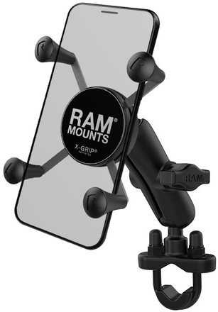 Telefontartó A RAM az X-Grip mobiltelefon-tartó komplettjét rögzíti