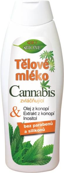 Testápoló BIONE COSMETICS Bio Cannabis Testápoló 500 ml