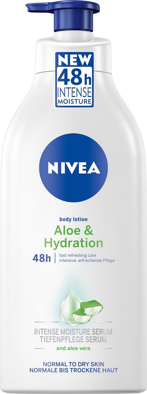 Testápoló NIVEA Aloe & Hydration Body Lotion 625 ml