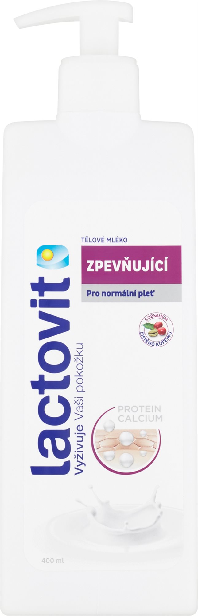 Testápoló tej LACTOVIT bőrfeszesítő testápoló tej 400 ml