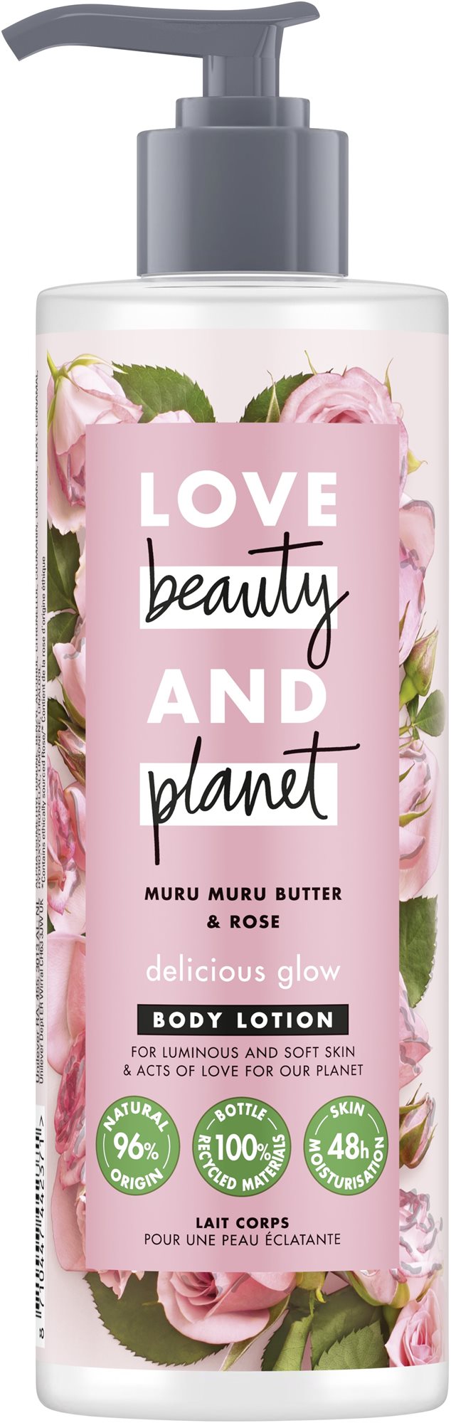 Testápoló tej LOVE BEAUTY AND PLANET Delicious Glow Body Lotion 400 ml