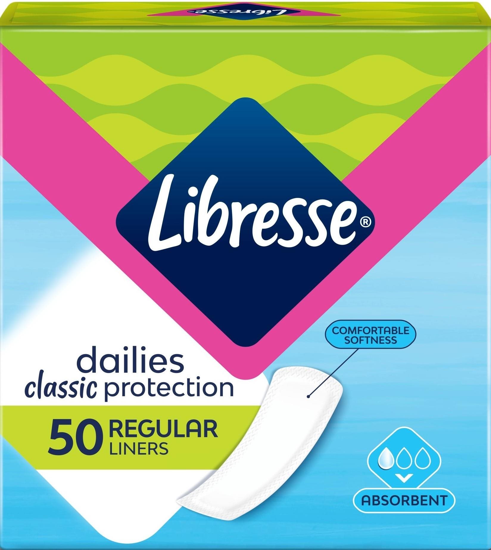 Tisztasági betét LIBRESSE Classic Normal 50 db