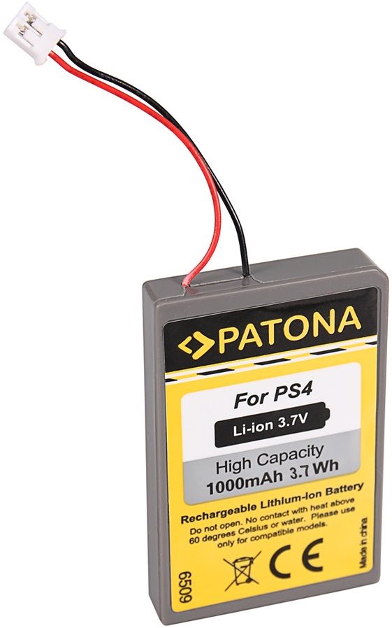 Tölthető elem PATONA Sony PS4 akkumulátor a PS4 Dualshock 4v1 vezérlőhöz