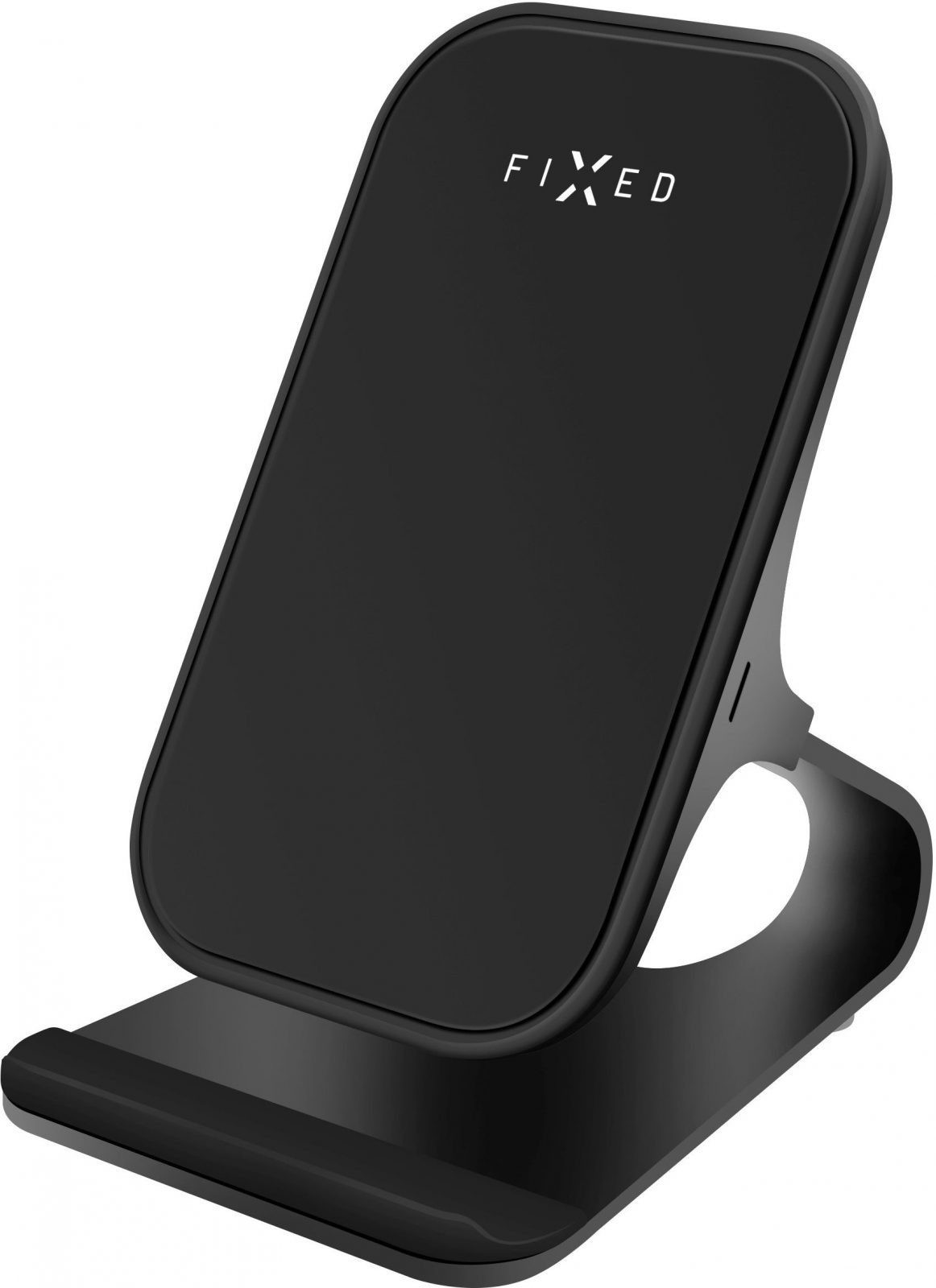 Töltőállvány FIXED Frame Wireless 15W fekete