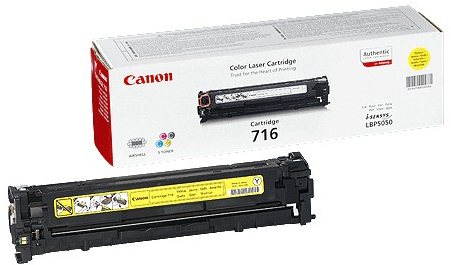 Toner Canon CRG-716Y sárga